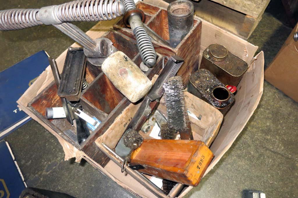 Lot #12: Ludlow Typograph Machine Model M With Cooling unit and Matrix ...